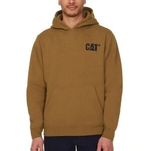 Caterpillar Dark Brown Hoodie Size XL- NEW WITH TAGS